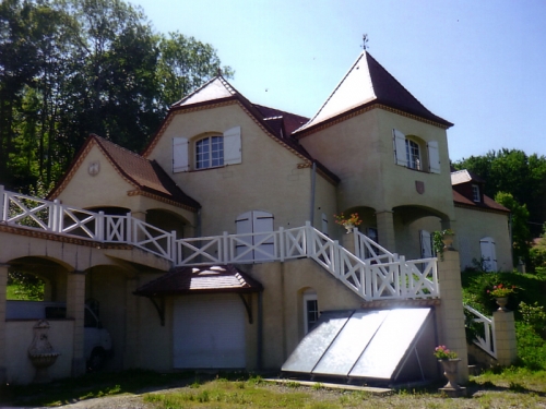 Chantier à Tournay